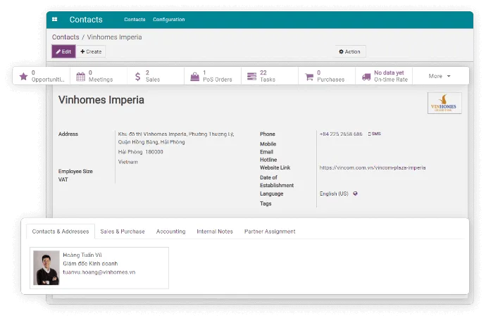 Contact Management - CBMS E-Office