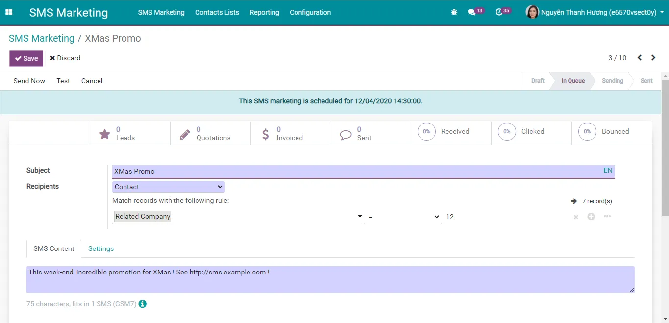 Set up SMS marketing campaign - CBMS SMS marketing Set up SMS marketing campaign - CBMS SMS marketing