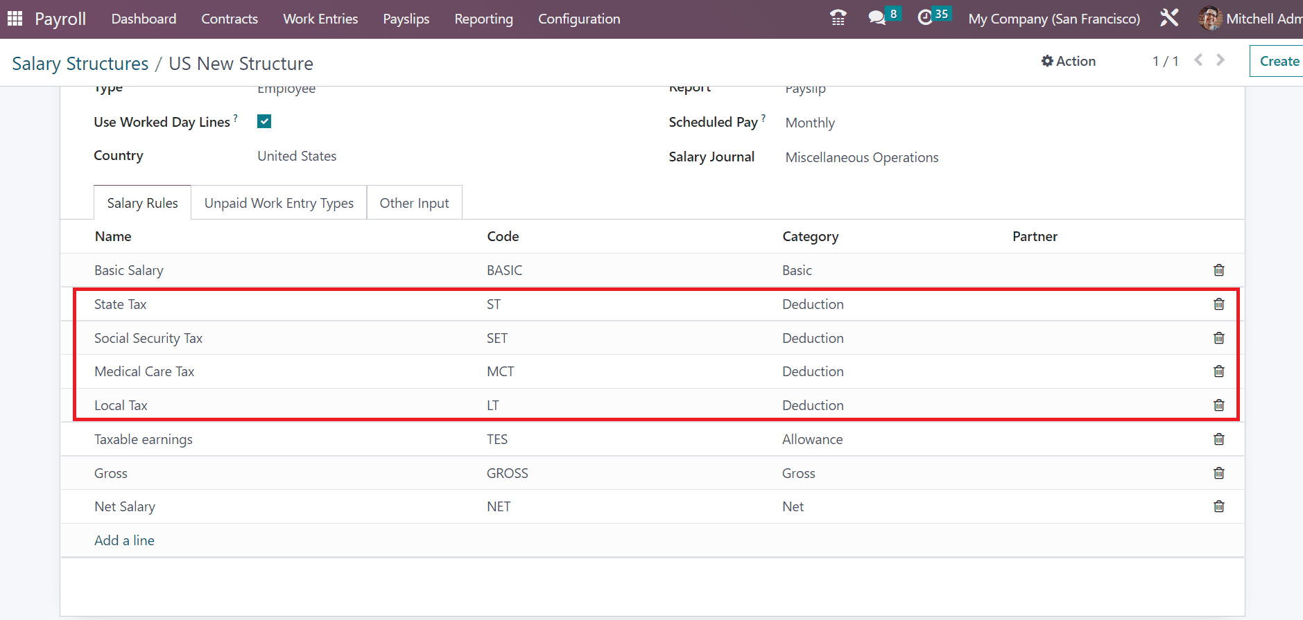 how-to-deduct-usa-payroll-taxes-from-employee-wages-using-odoo-16-18-cybrosys