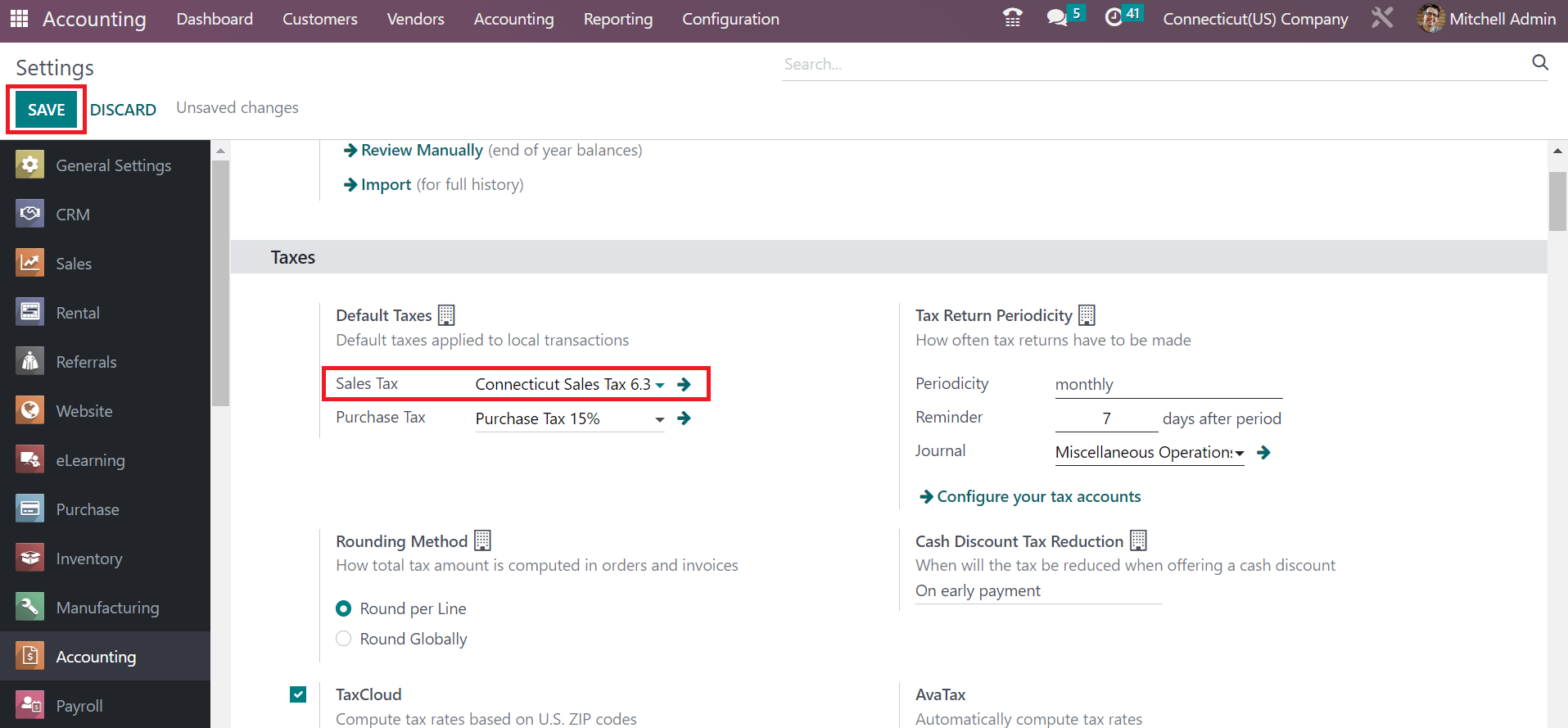 how-to-define-connecticut-us-sales-tax-in-odoo-16-accounting-cybrosys