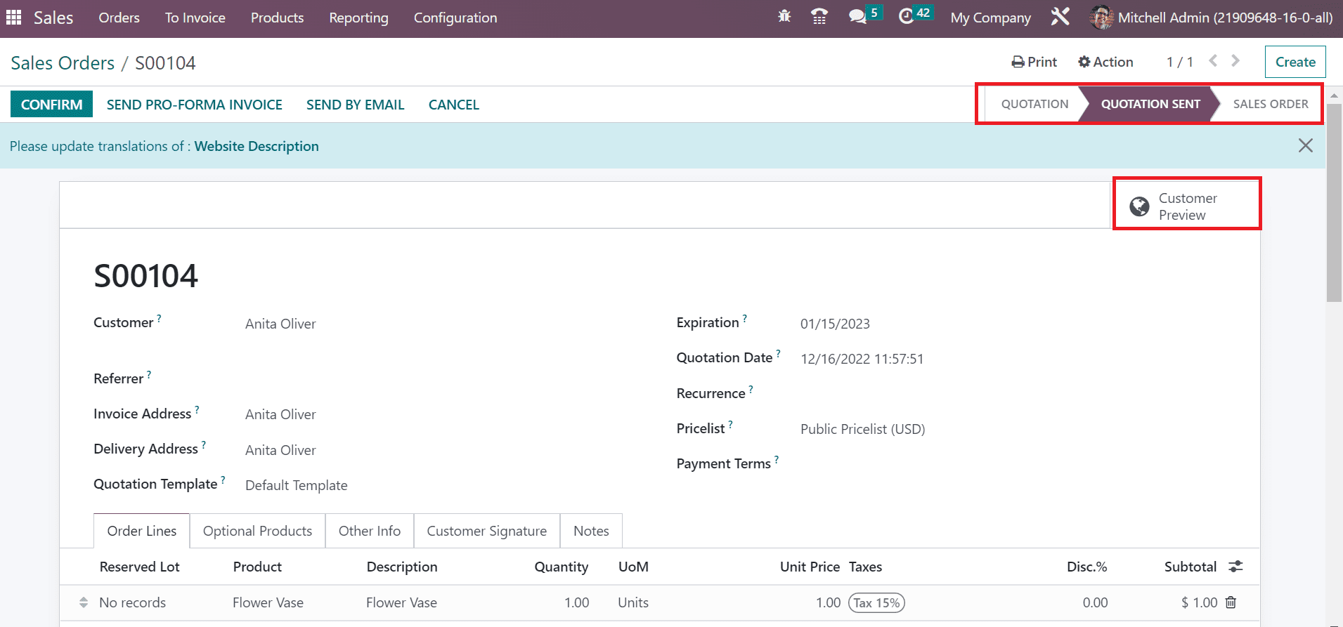 How to Generate an Automatic Invoice in the Odoo 16 Sales App-cybrosys