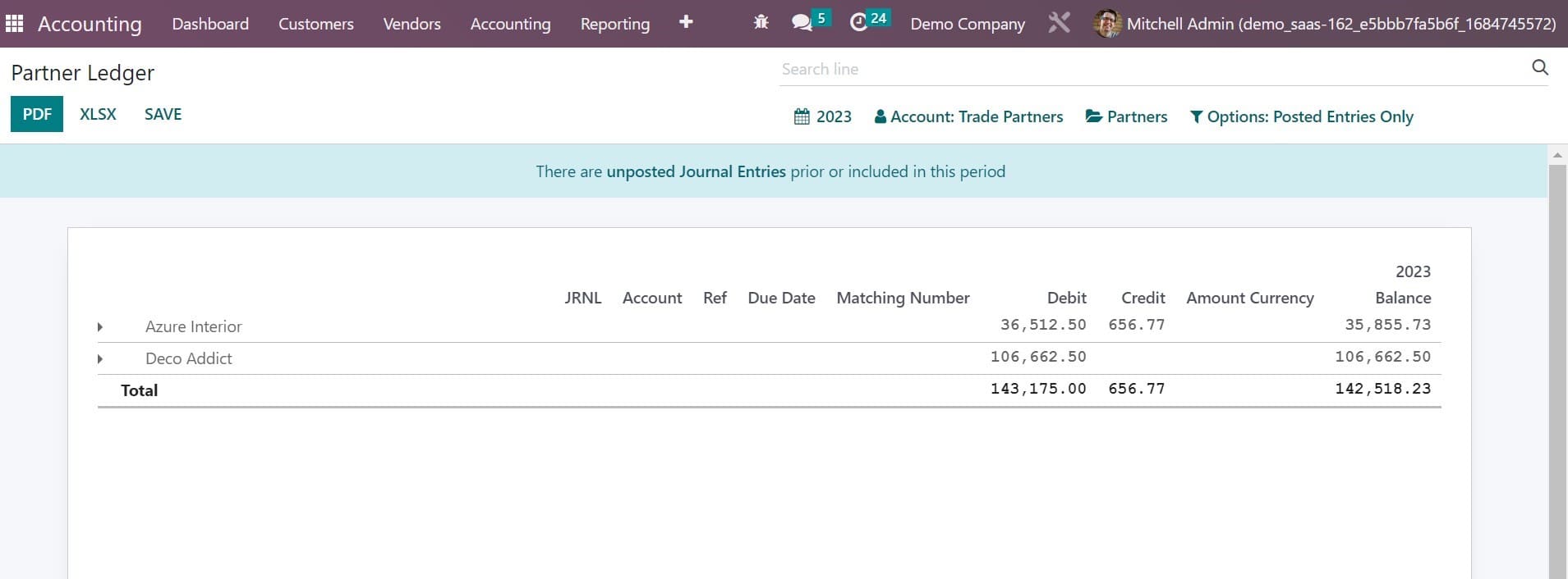 How to Generate Reports in the Odoo 16 Accounting App-cybrosys