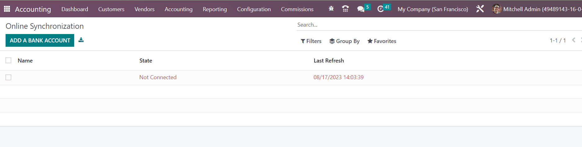 How to Import Bank Feeds and Bank Statements With Odoo 16 Accounting App-cybrosys