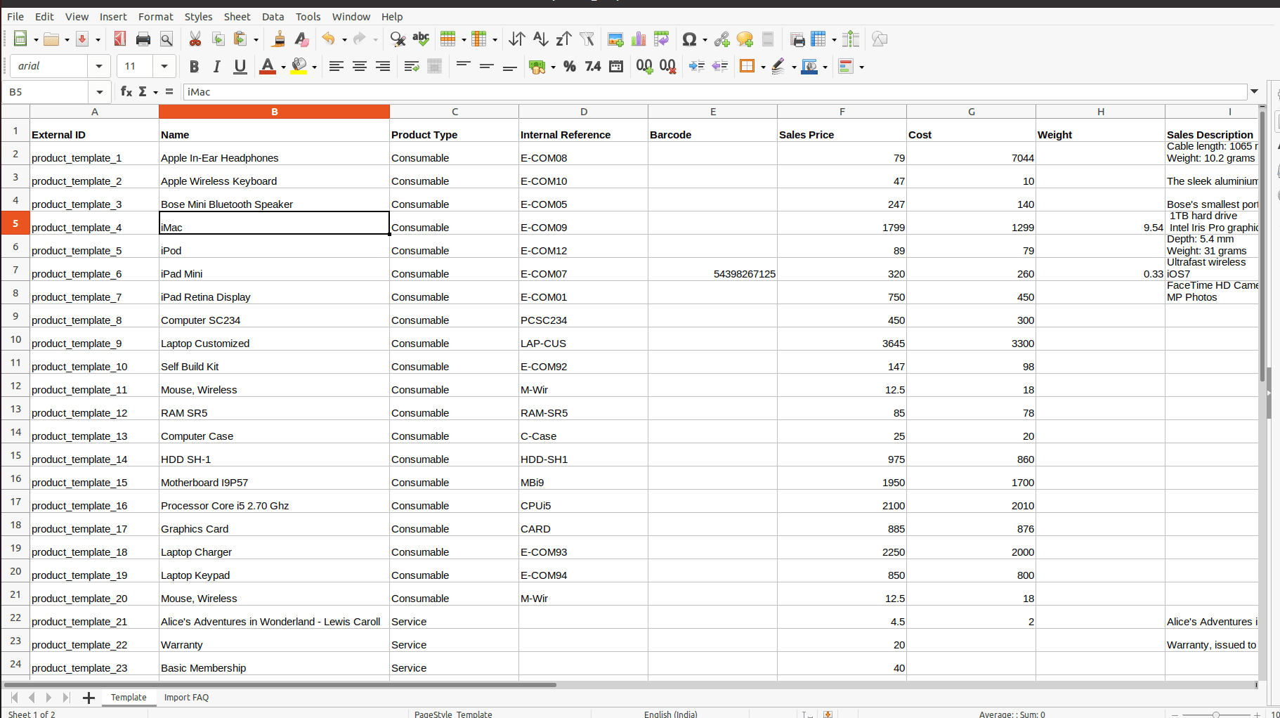 How to Import Products And Product Categories in Odoo 16-cybrosys