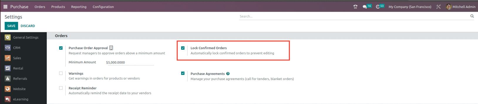 How to Lock Your Confirmed Purchase Orders in Odoo 16-cybrosys