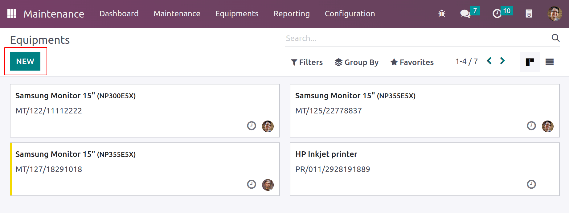 How to Maintain Equipment with Odoo 16 Maintenance App-cybrosys