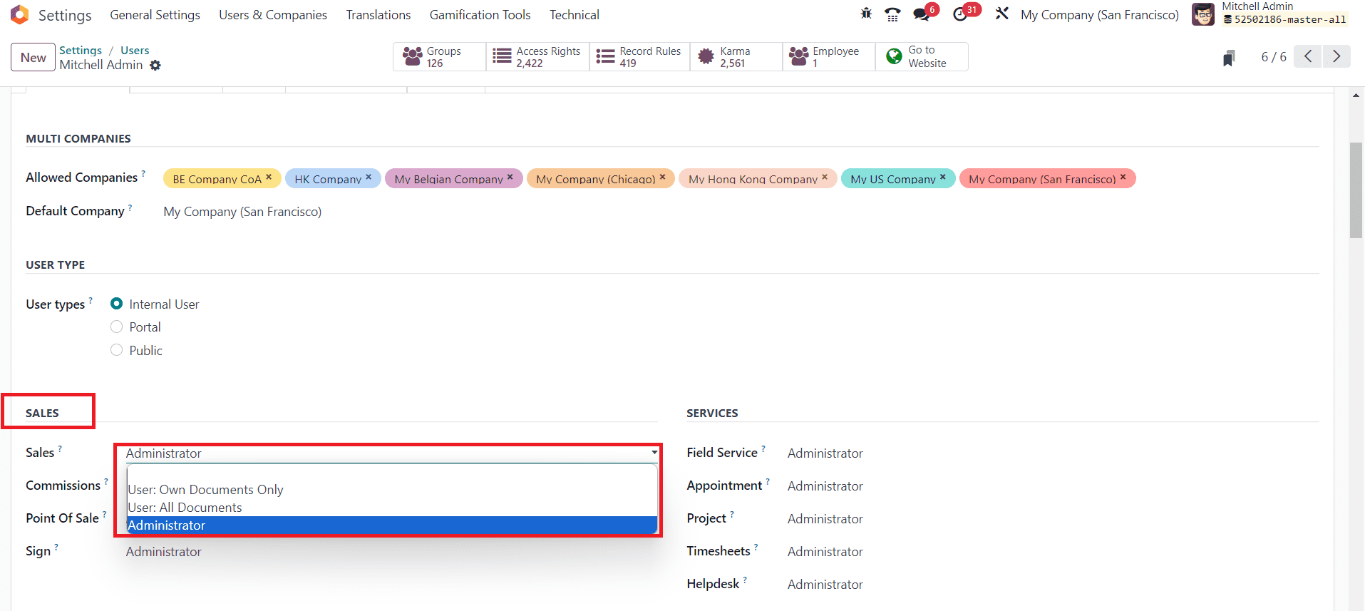 How to Manage Access Rights in Odoo 17 CRM-cybrosys