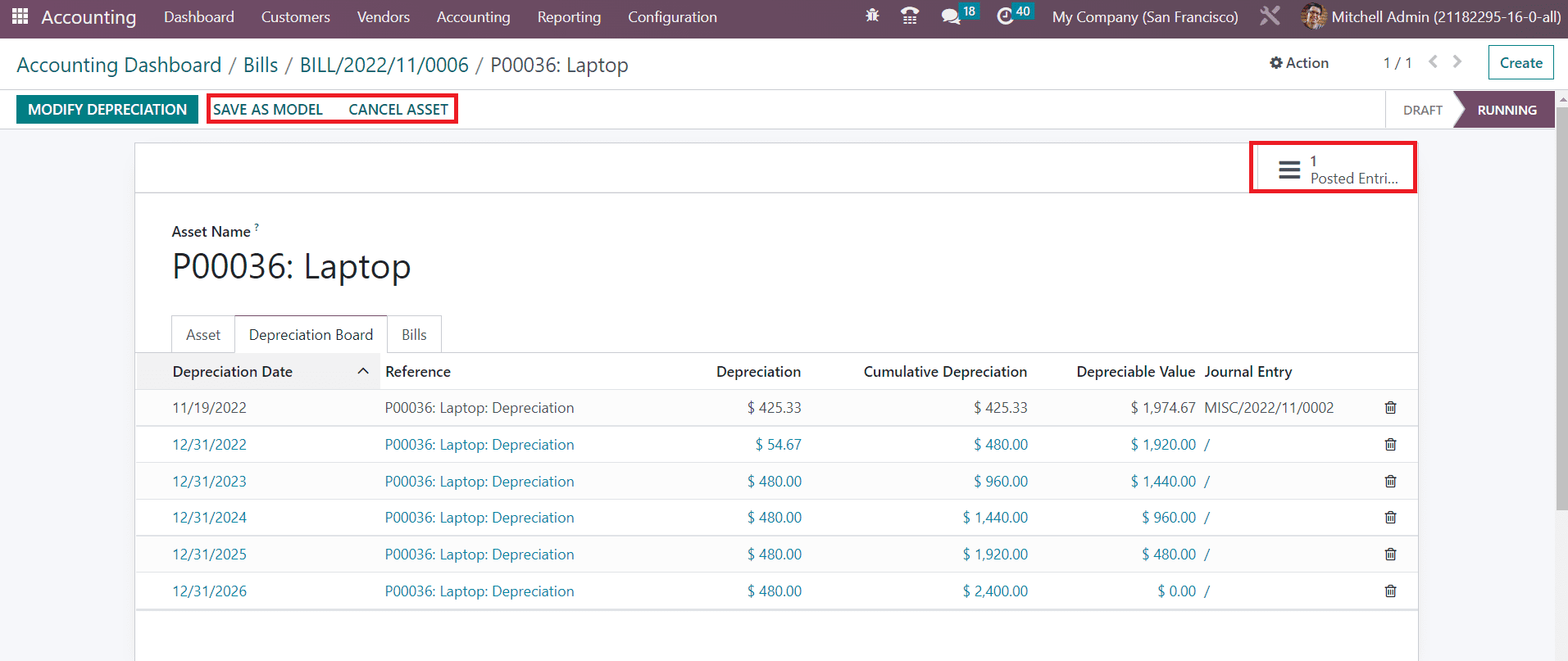 How to Manage Assets in Odoo 16 Accounting Module-cybrosys