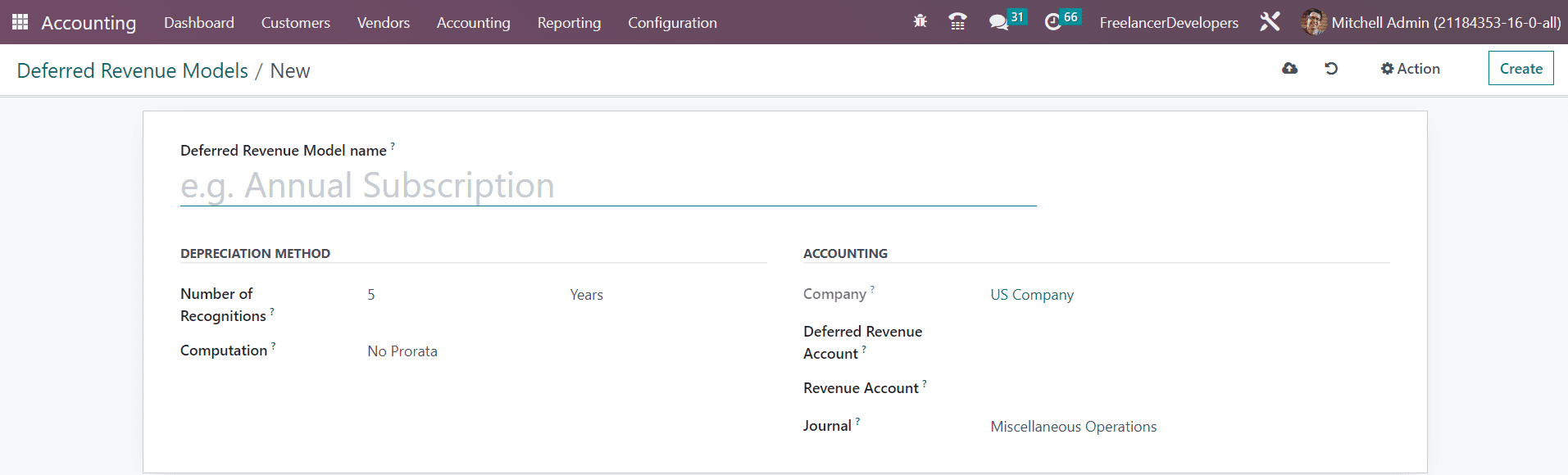 How to Manage Deferred Revenue in Odoo 16 Accounting-cybrosys