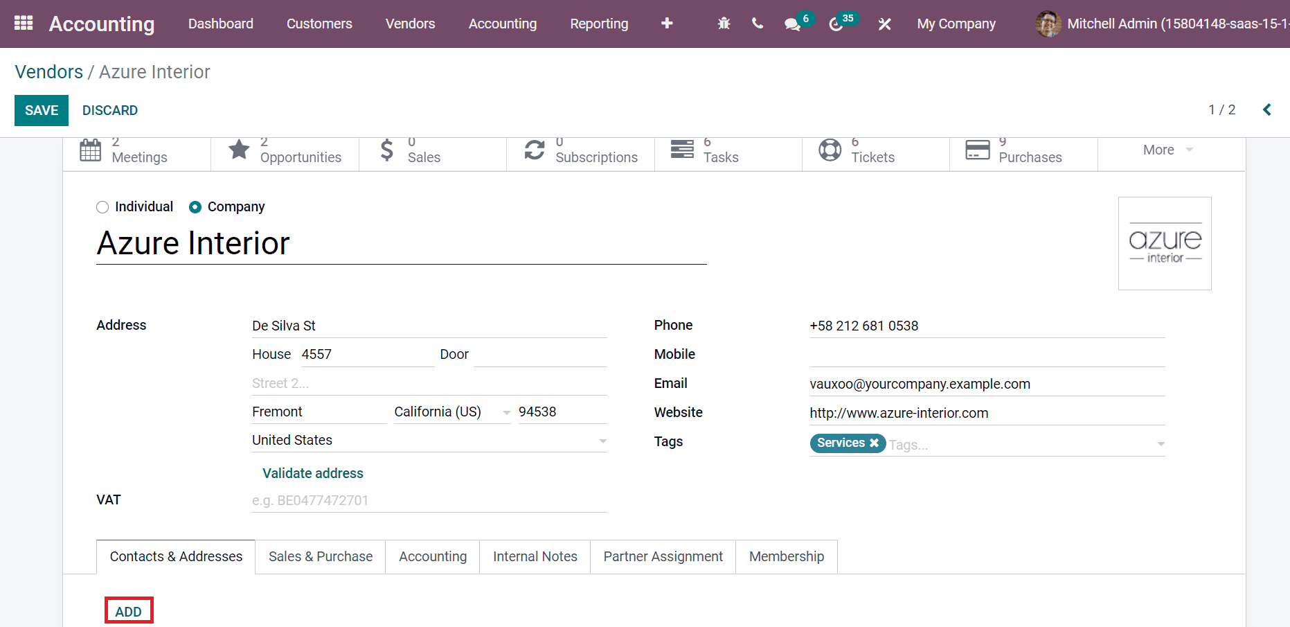 how-to-manage-different-addresses-to-a-customer-in-the-odoo-15-cybrosys