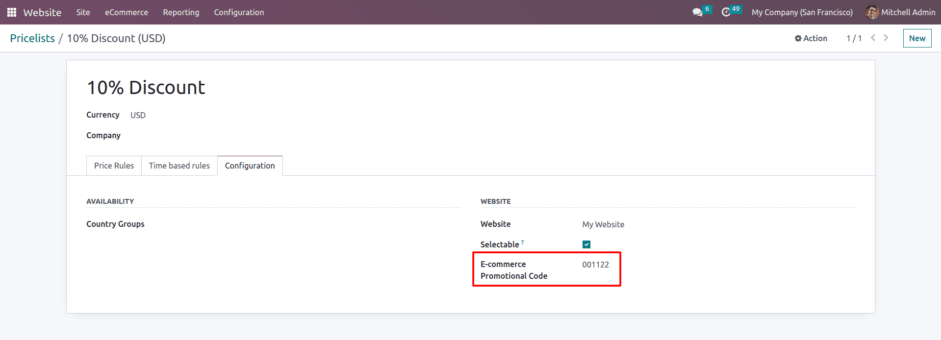 How to Manage Different Currencies Using the Pricelist on Odoo 16 Website-cybrosys