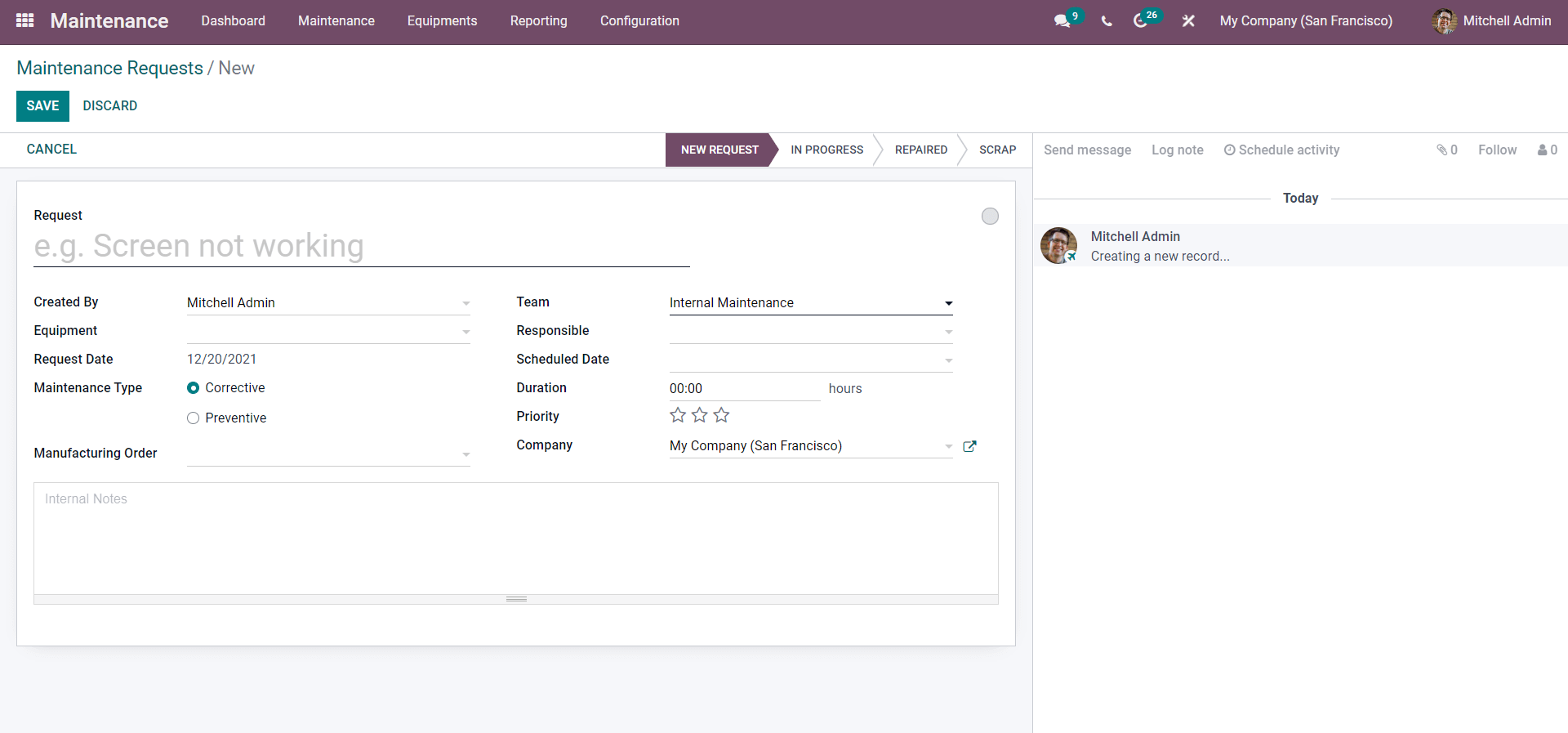 how-to-manage-equipment-with-the-odoo-15-maintenance-module