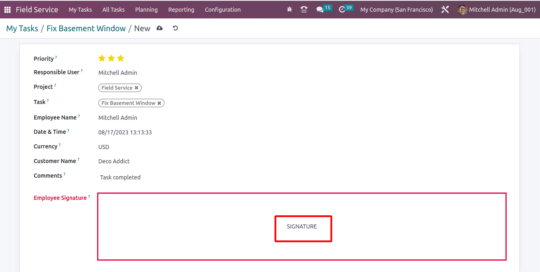 How to Manage Field Service Tasks in Odoo 16-cybrosys