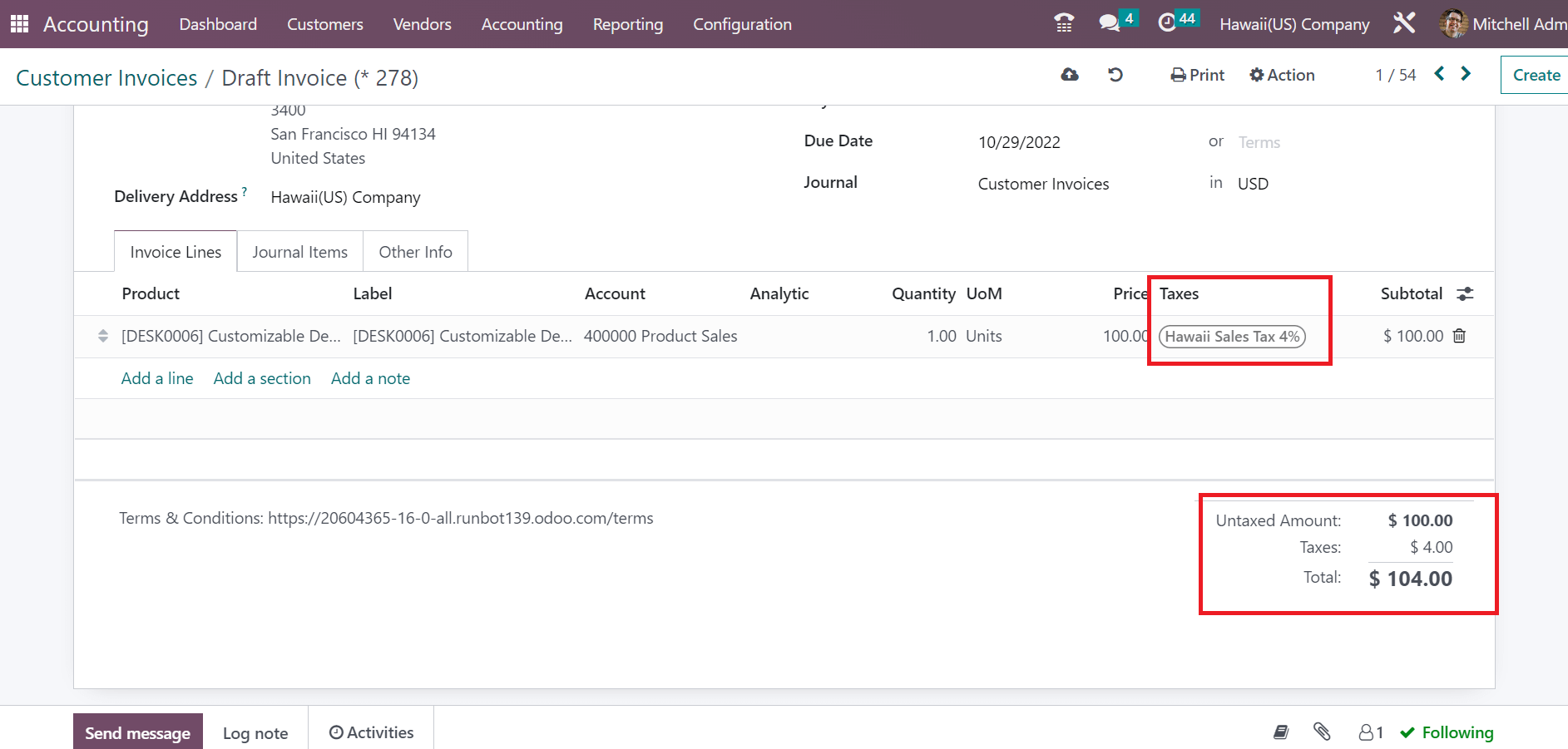 how-to-manage-hawaii-sales-tax-in-the-odoo-16-accounting-cybrosys