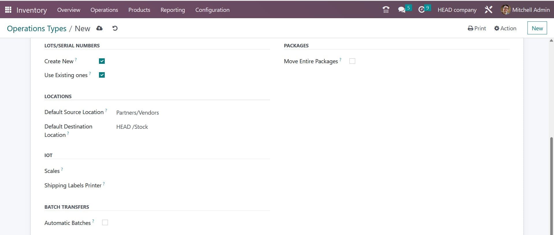 How to Manage Inventory Operation Types in Odoo 16-cybrosys