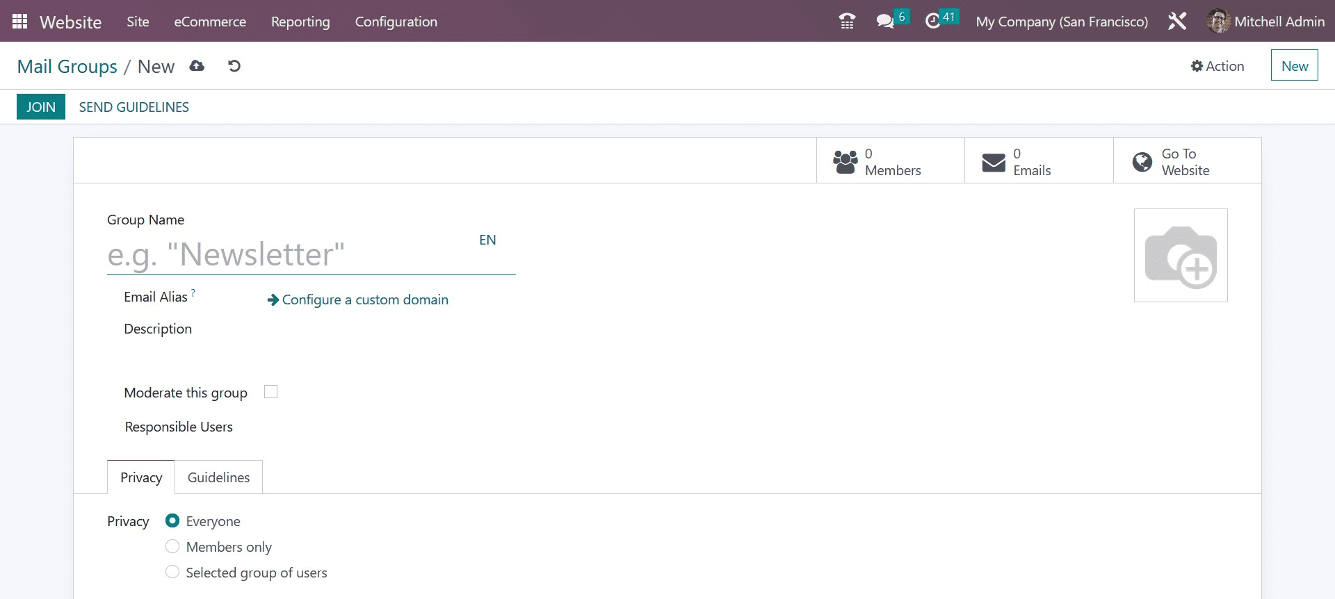 How to Manage Mailing Lists in Odoo 16 Website App-cybrosys