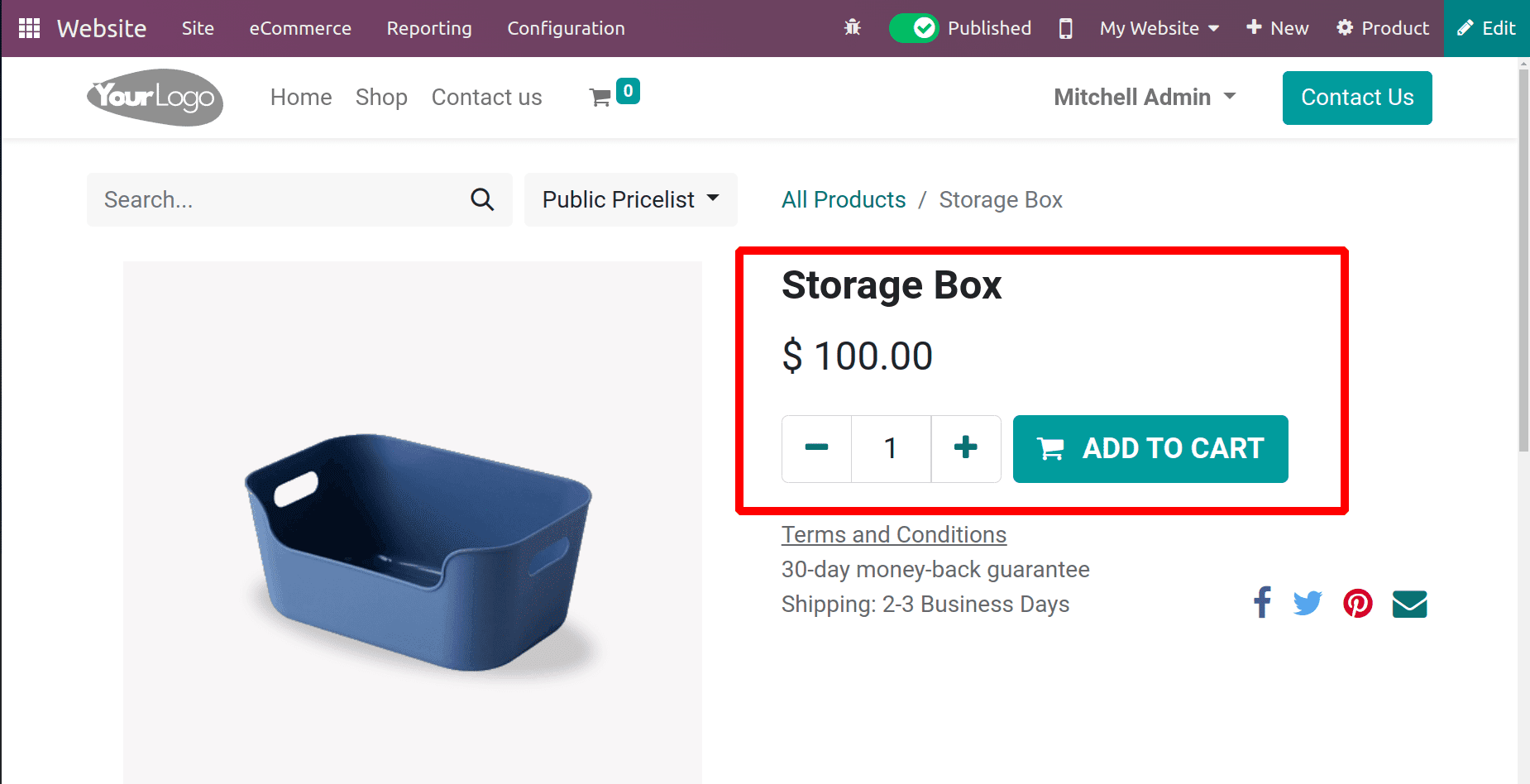 How to Manage Online Sales With Tax Included & Tax Excluded Prices in Odoo 16-cybrosys