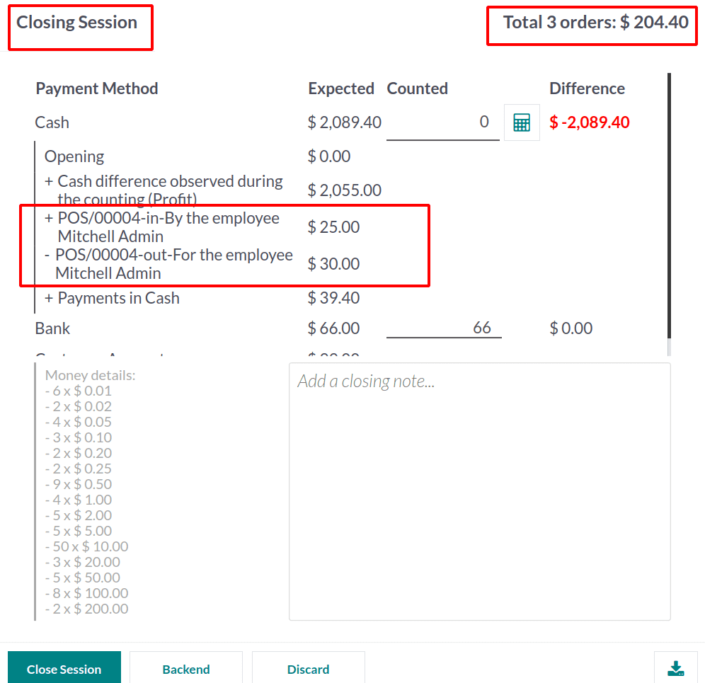 How to Manage Opening & Closing Control in Odoo 16 POS-cybrosys