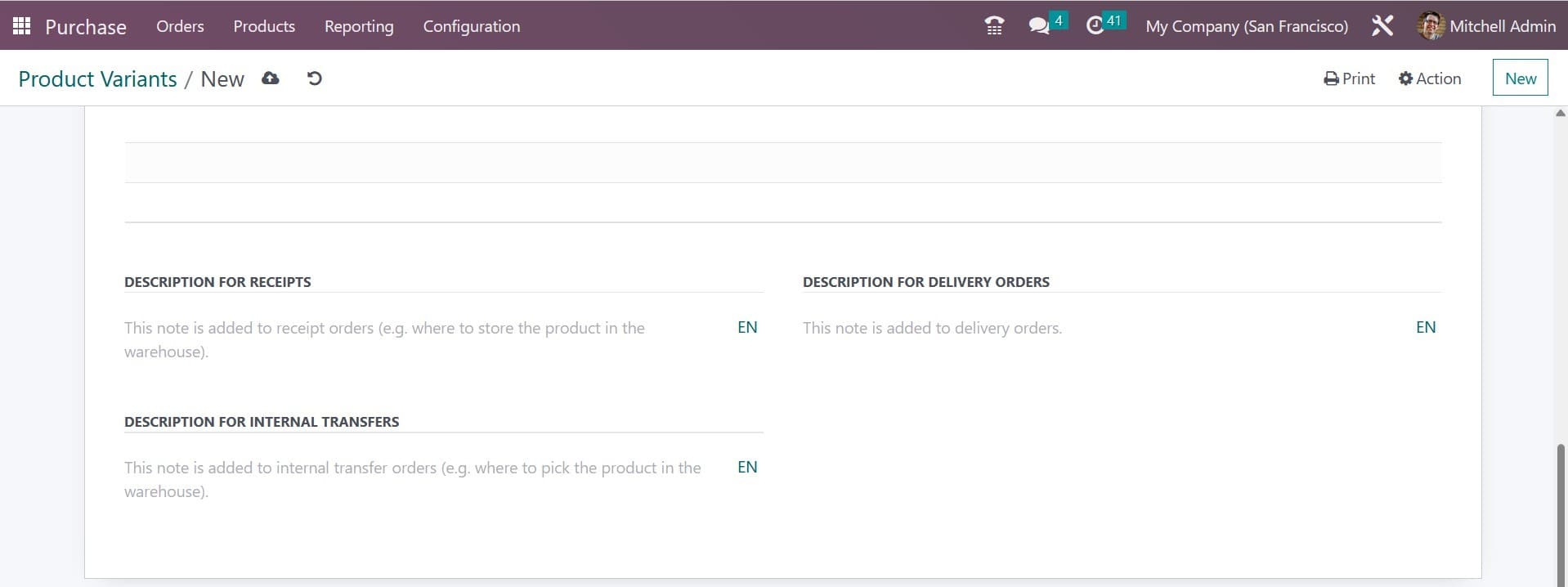 How to Manage Product Variants With the Odoo 16 Purchase App-cybrosys