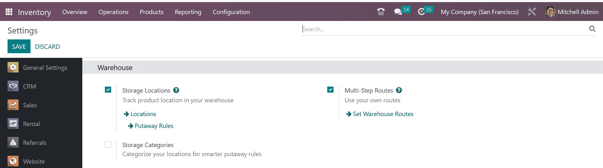 How to Manage Rules & Routes Under Odoo 16 Inventory App-cybrosys