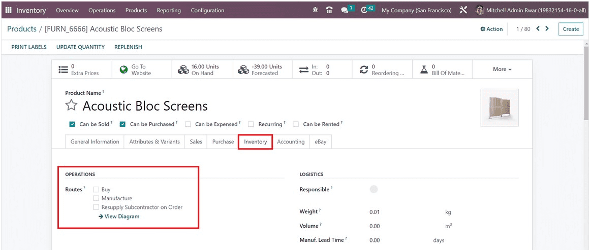 How to Manage Rules & Routes Under Odoo 16 Inventory App-cybrosys