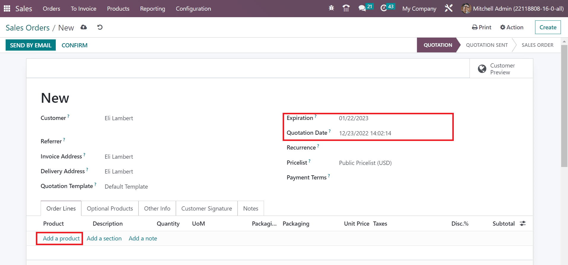 How to Manage Sales Return for an Order Using Odoo 16 Sales App