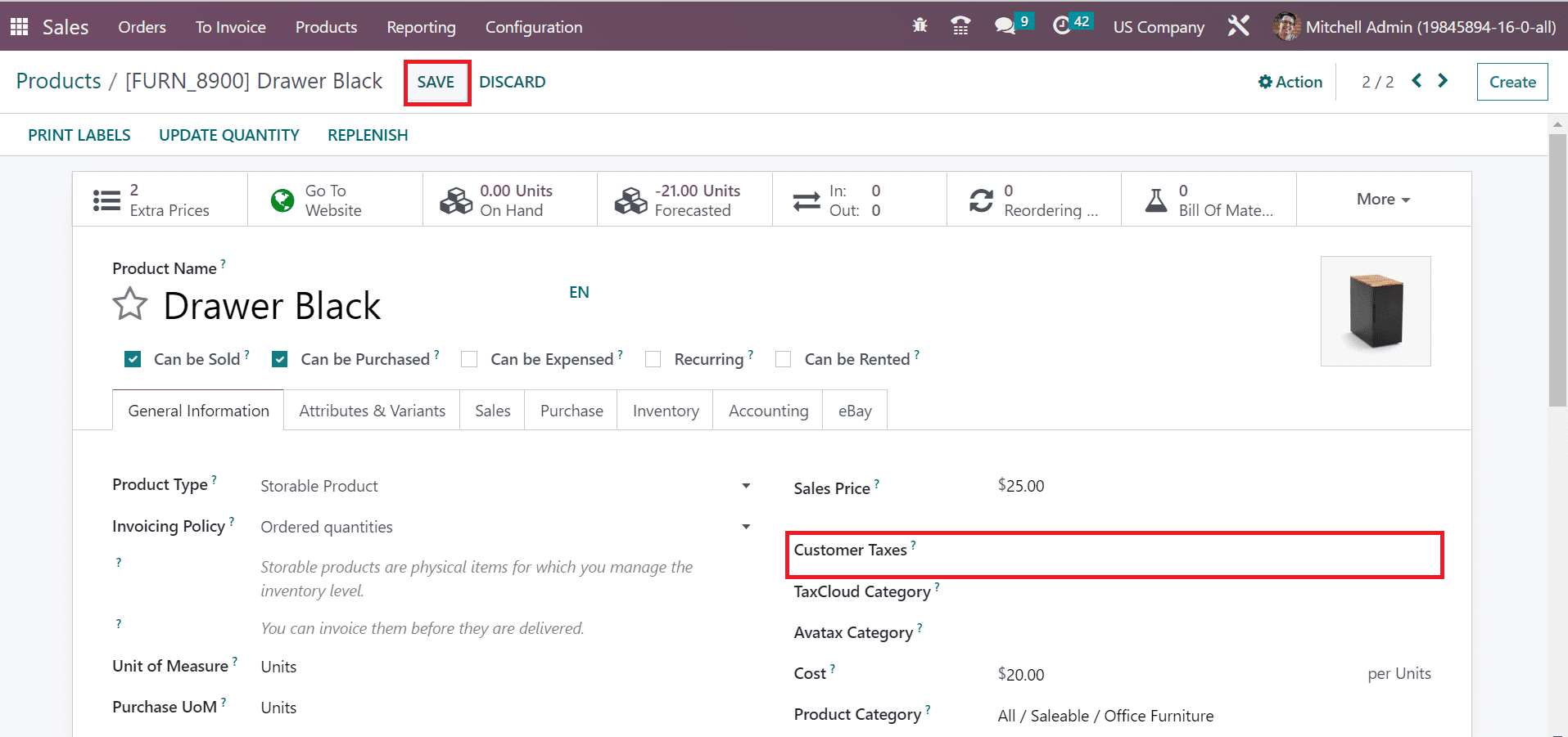 How to Manage Tax Excluded & Tax Included in Odoo 16 Accounting?-cybrosys