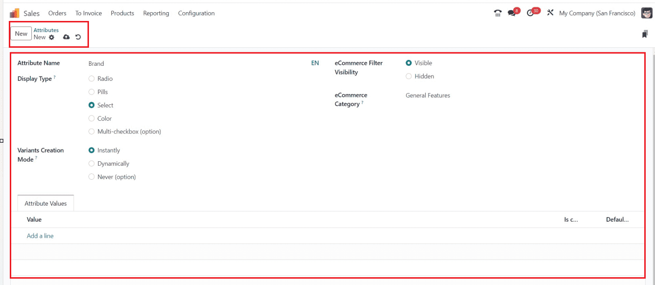 How to Manage the Product Variants Using the Odoo 17 Sales App-cybrosys