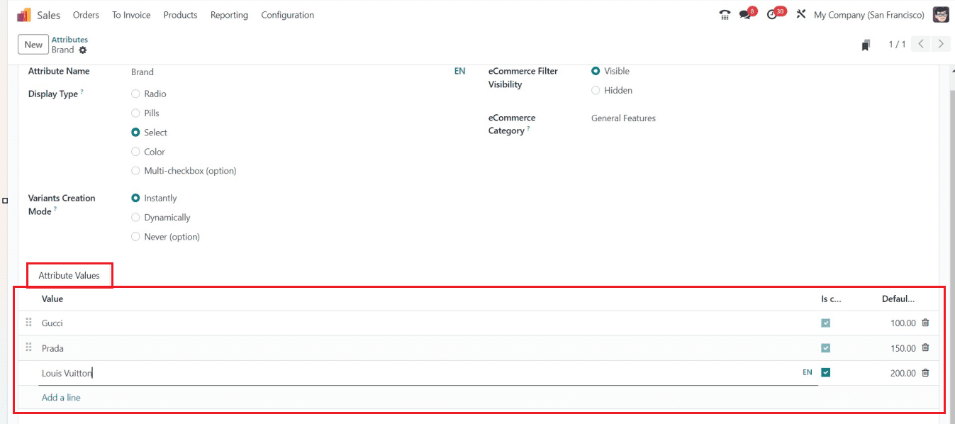 How to Manage the Product Variants Using the Odoo 17 Sales App-cybrosys