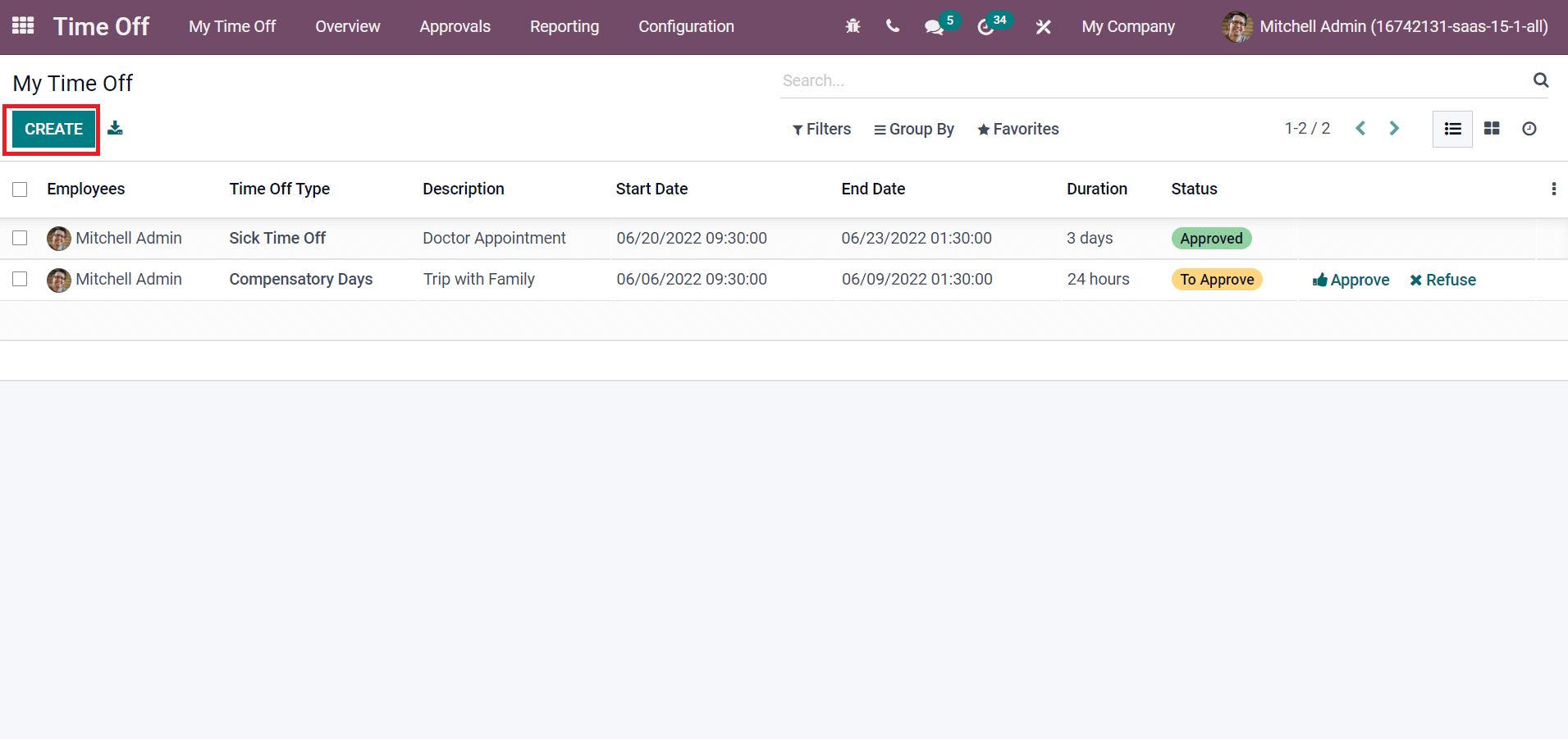 how-to-manage-time-off-requests-approvals-using-odoo-15-time-off-cybrosys