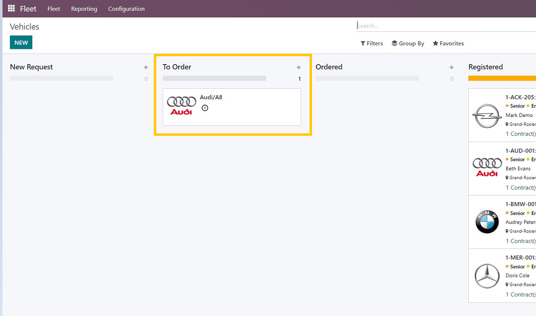 How to Manage Vehicles Using the Odoo 16 Fleet Management App-cybrosys