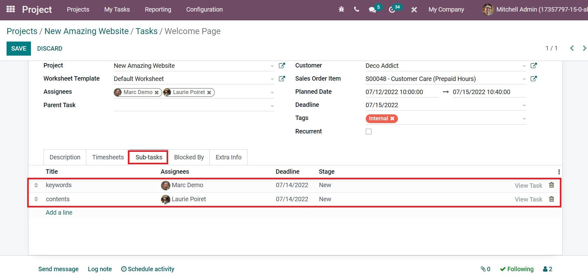 how-to-organize-projects-perfectly-with-the-odoo-15-database-cybrosys