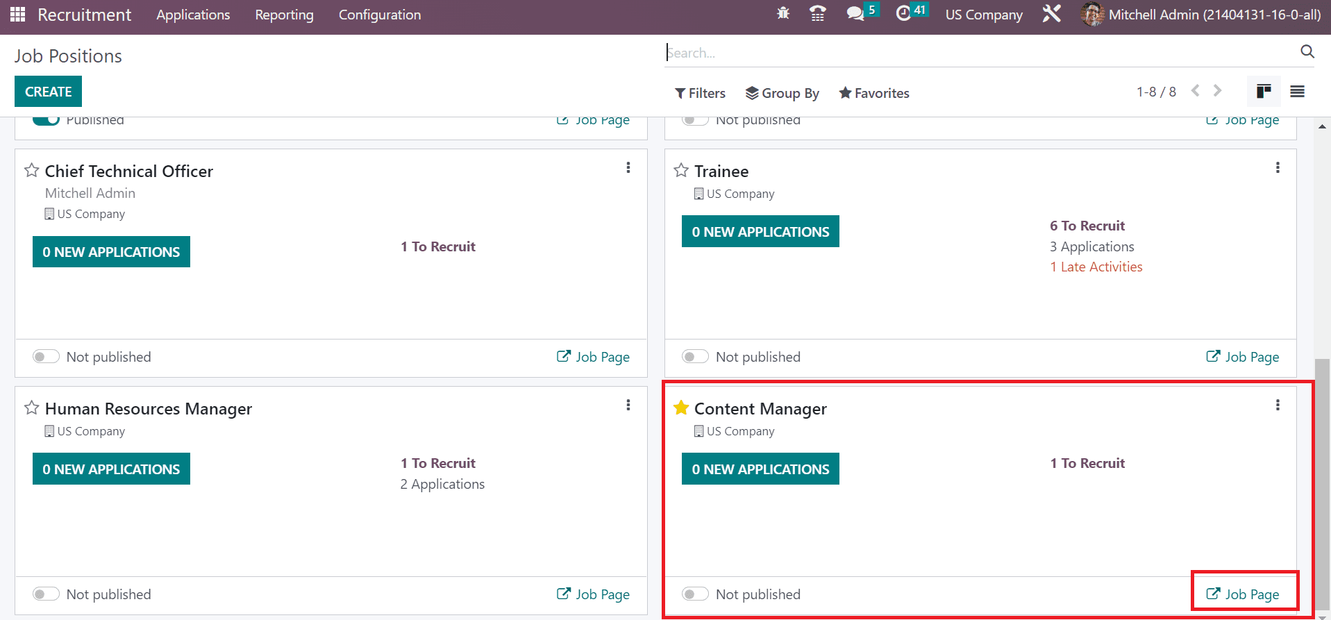 how-to-post-a-new-job-in-us-company-using-odoo-16-recruitment-9-cybrosys