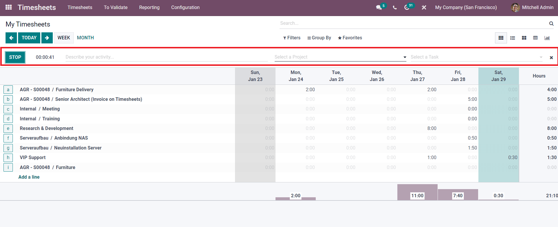 how-to-record-time-in-the-odoo-15-timesheets-module-cybrosys