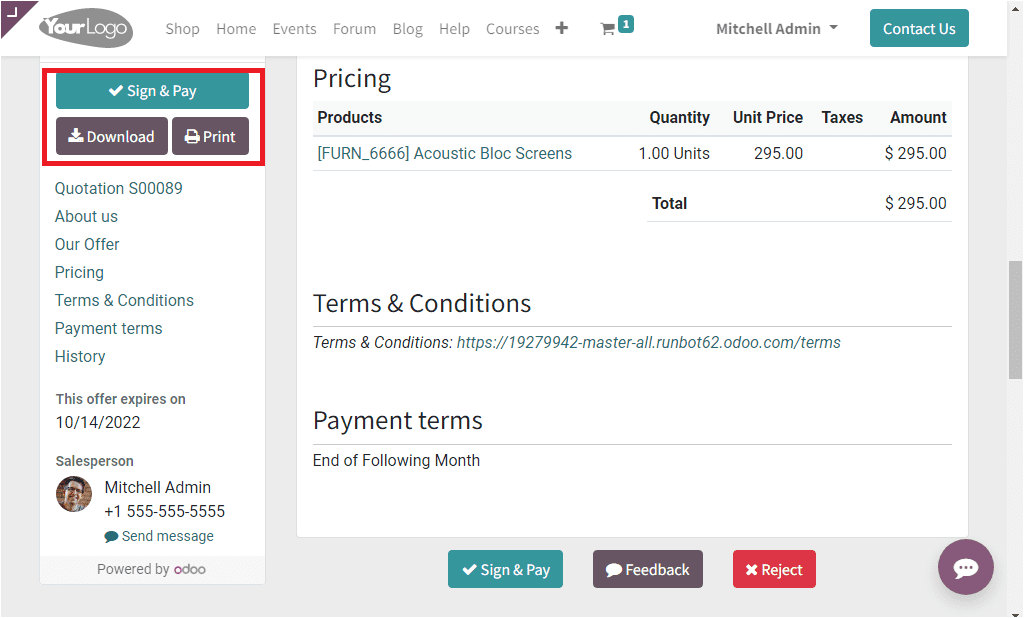 How to Request an Online Signature to Confirm Orders in Odoo 16-cybrosys