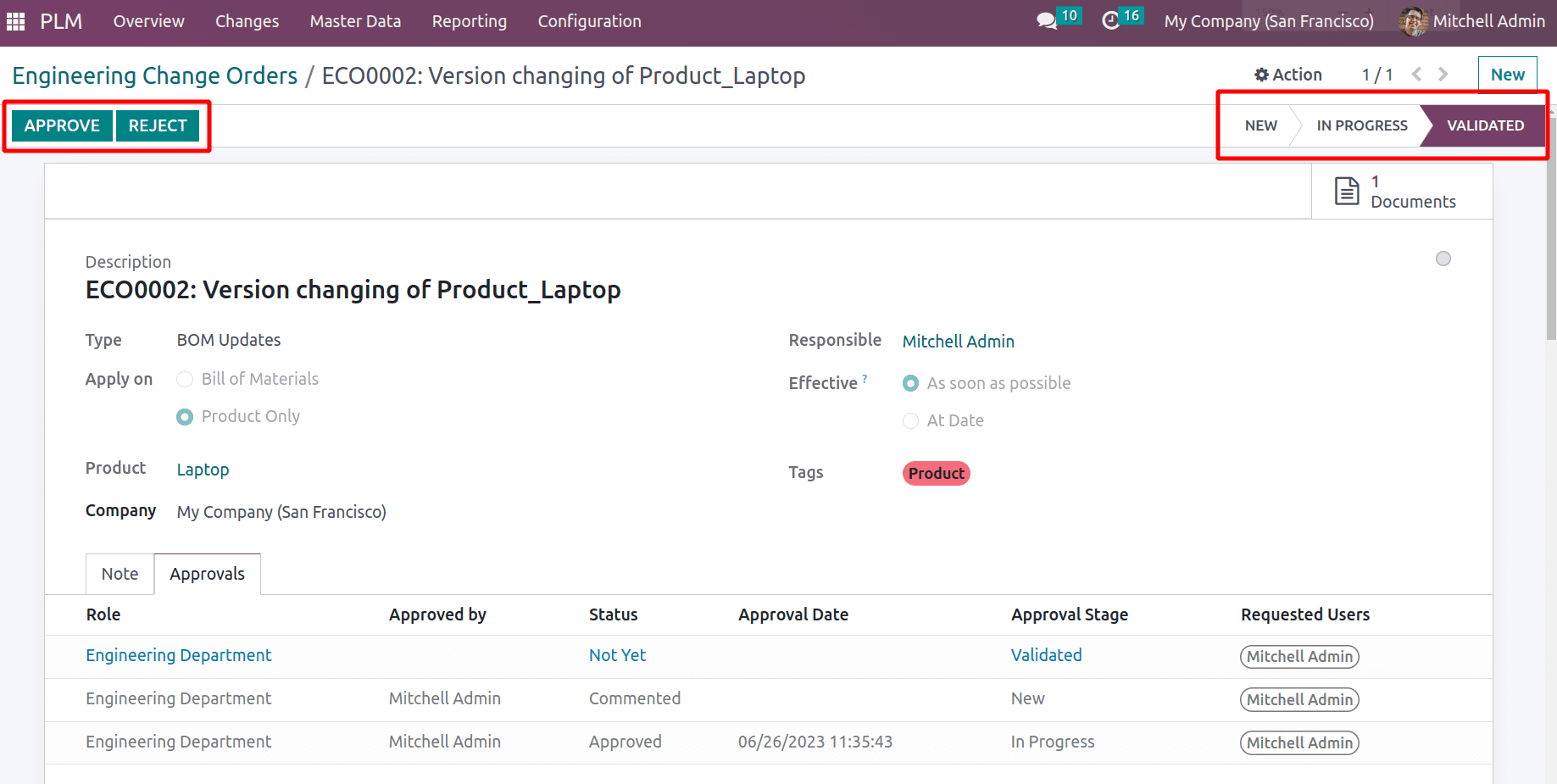 How to Revise the Version of Product and BOM With Odoo 16 PLM-cybrosys