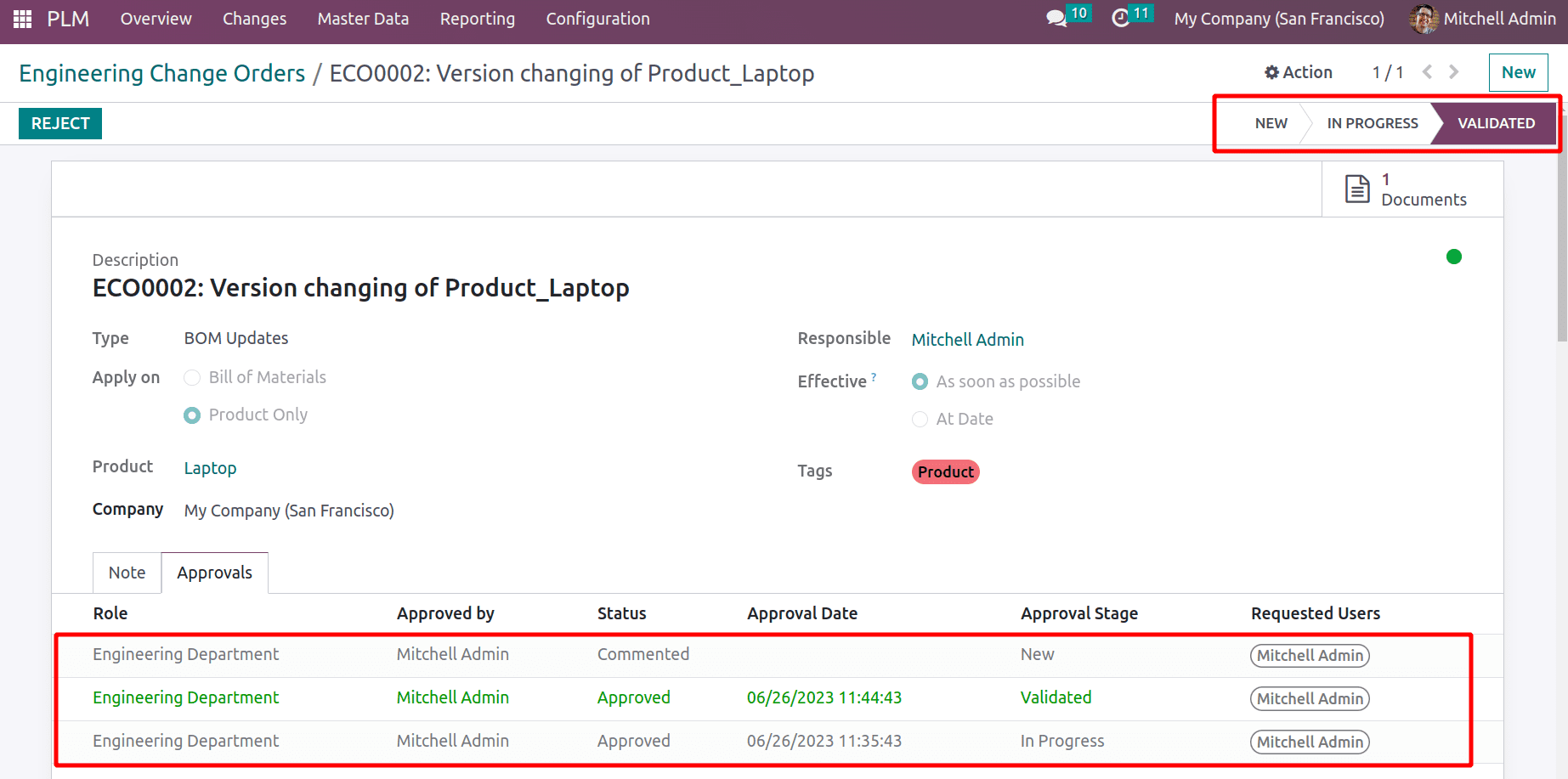 How to Revise the Version of Product and BOM With Odoo 16 PLM-cybrosys