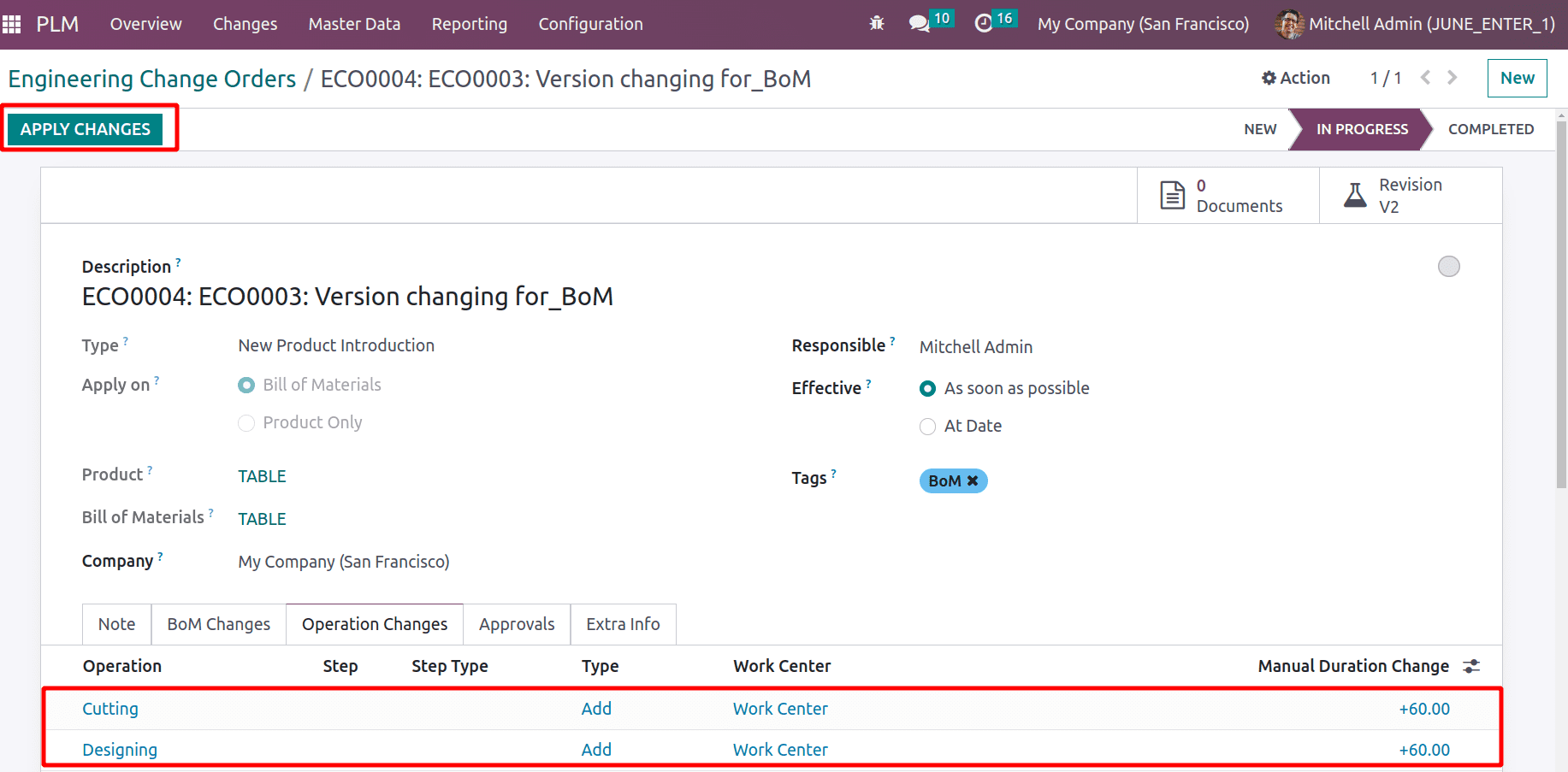 How to Revise the Version of Product and BOM With Odoo 16 PLM-cybrosys