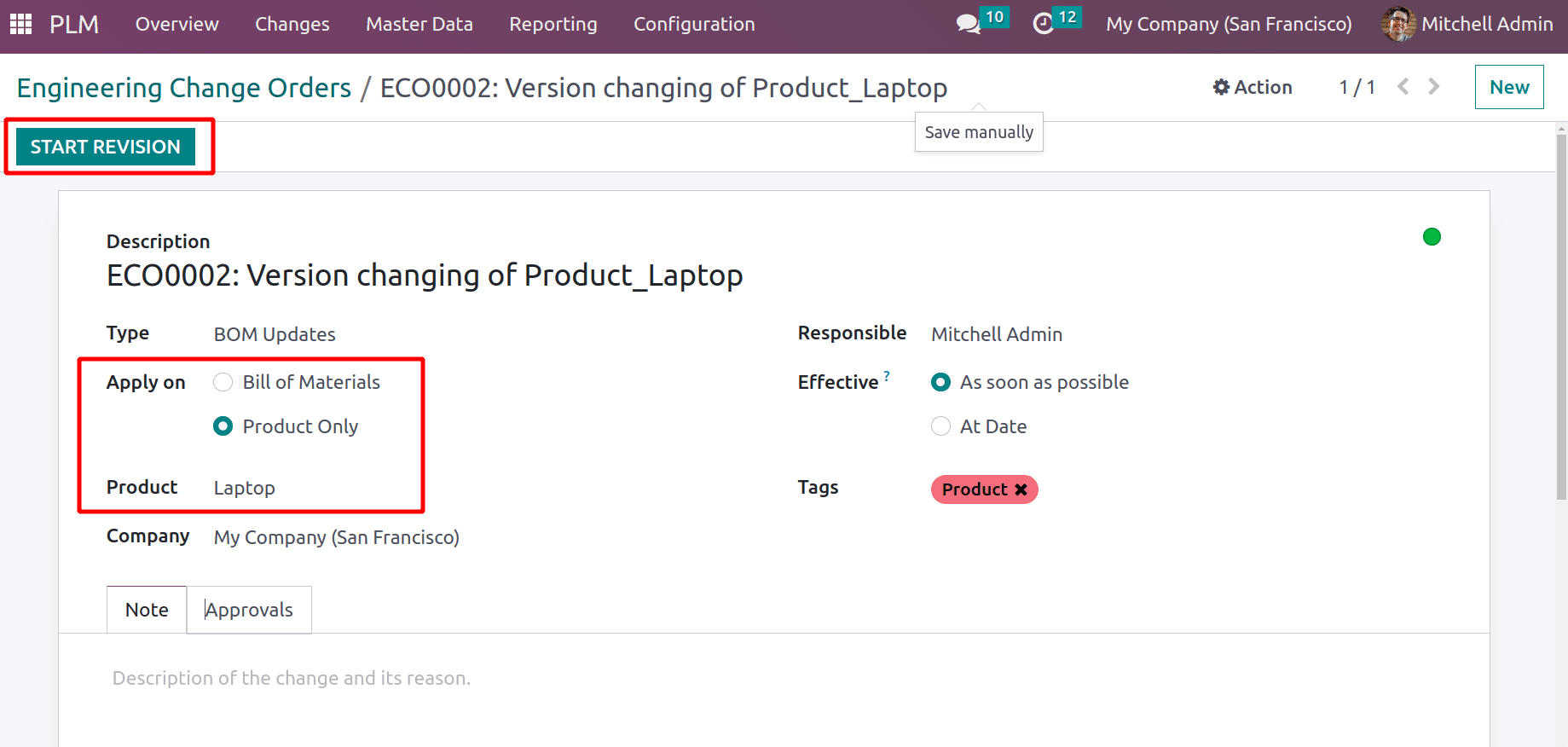 How to Revise the Version of Product and BOM With Odoo 16 PLM-cybrosys