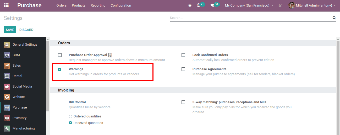 how-to-set-blocking-informative warning-odoo-13