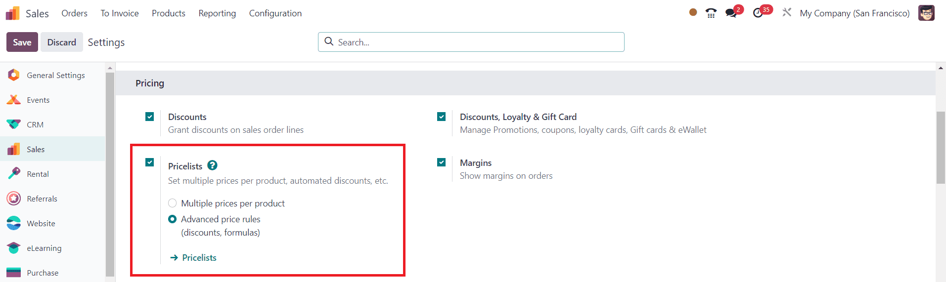 How to Set Multiple Prices per Product & Discounts in Odoo 17 Sales-cybrosys