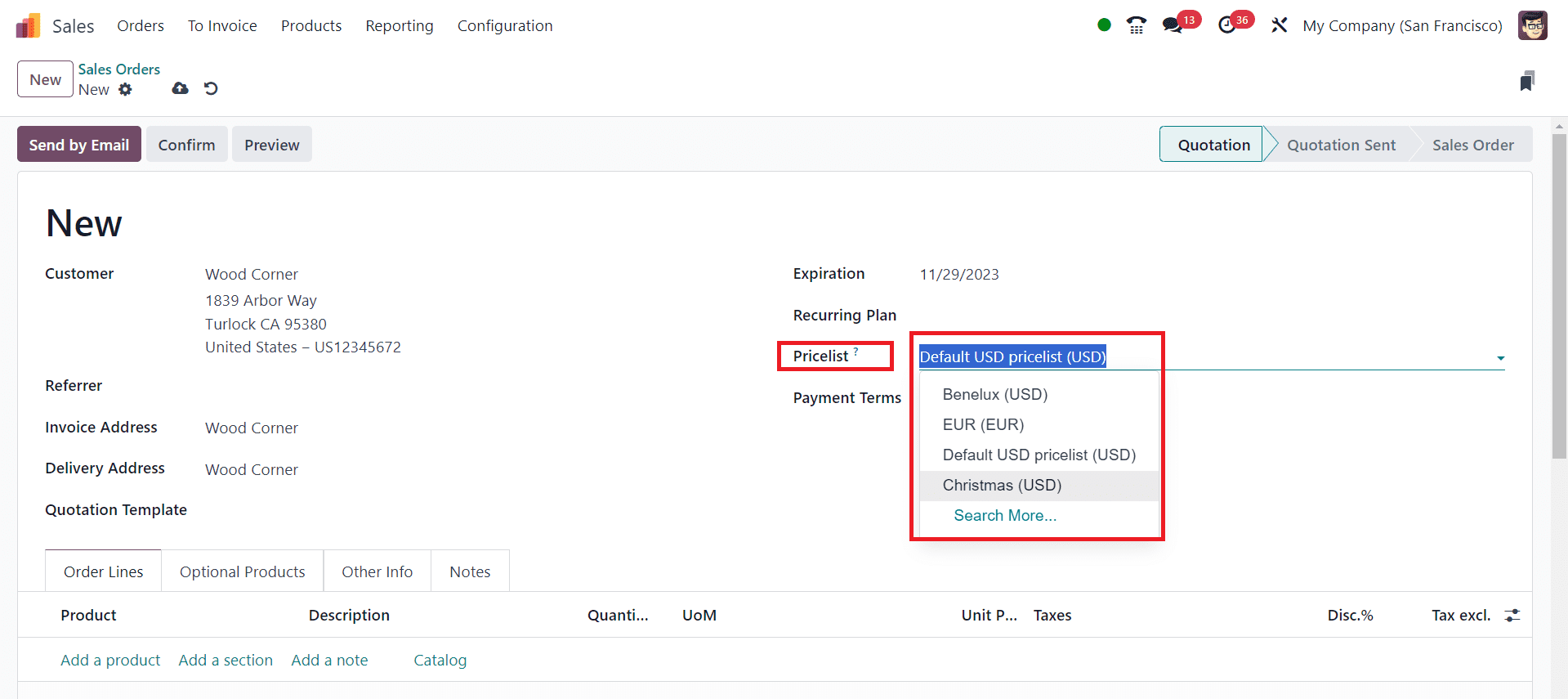 How to Set Multiple Prices per Product & Discounts in Odoo 17 Sales-cybrosys