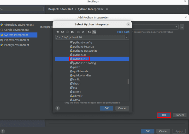 How to Setup Odoo 16 Development Environment Using Pycharm in Ubuntu 22.04-cybrosys