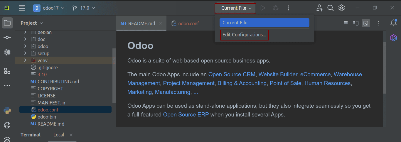 how-to-setup-odoo-17-development-environment-using-pycharm-in-ubuntu-20-04-12-cybrosys