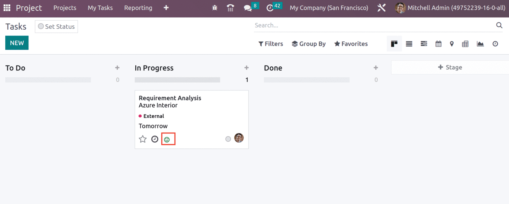 How to Track Customer Satisfaction on Tasks With Odoo 16 Project App-cybrosys