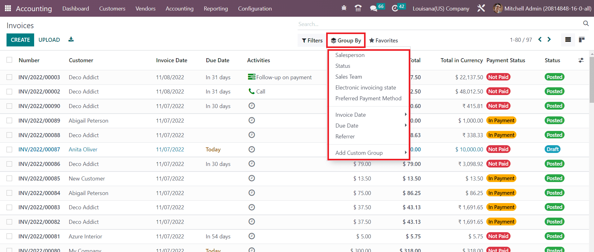 How to Use Customer Invoice & Payments Management With Odoo 16 Accounting-cybrosys