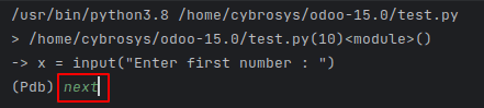 How to Use PDB for Debugging in Odoo 16-cybrosys