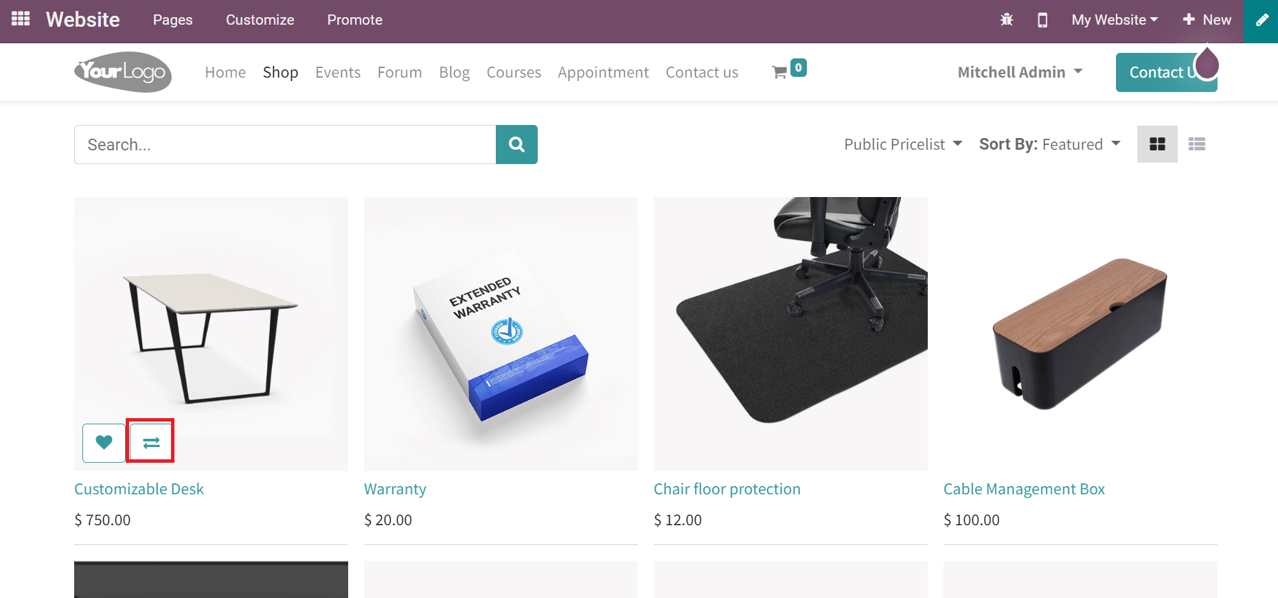 how-to-use-product-comparison-tool-wishlists-in-odoo-15-website-cybrosys