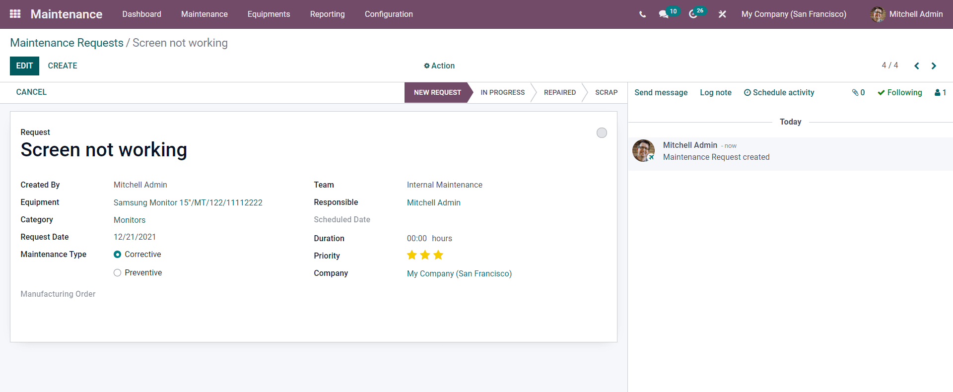 maintenance-request-and-management-with-odoo-15