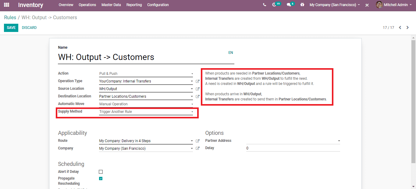 manage rules in odoo 13 sales cybrosys